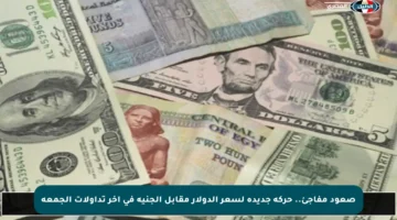 صعود مفاجئ.. حركة جديدة لسعر الدولار مقابل الجنيه في آخر تداولات الجمعة